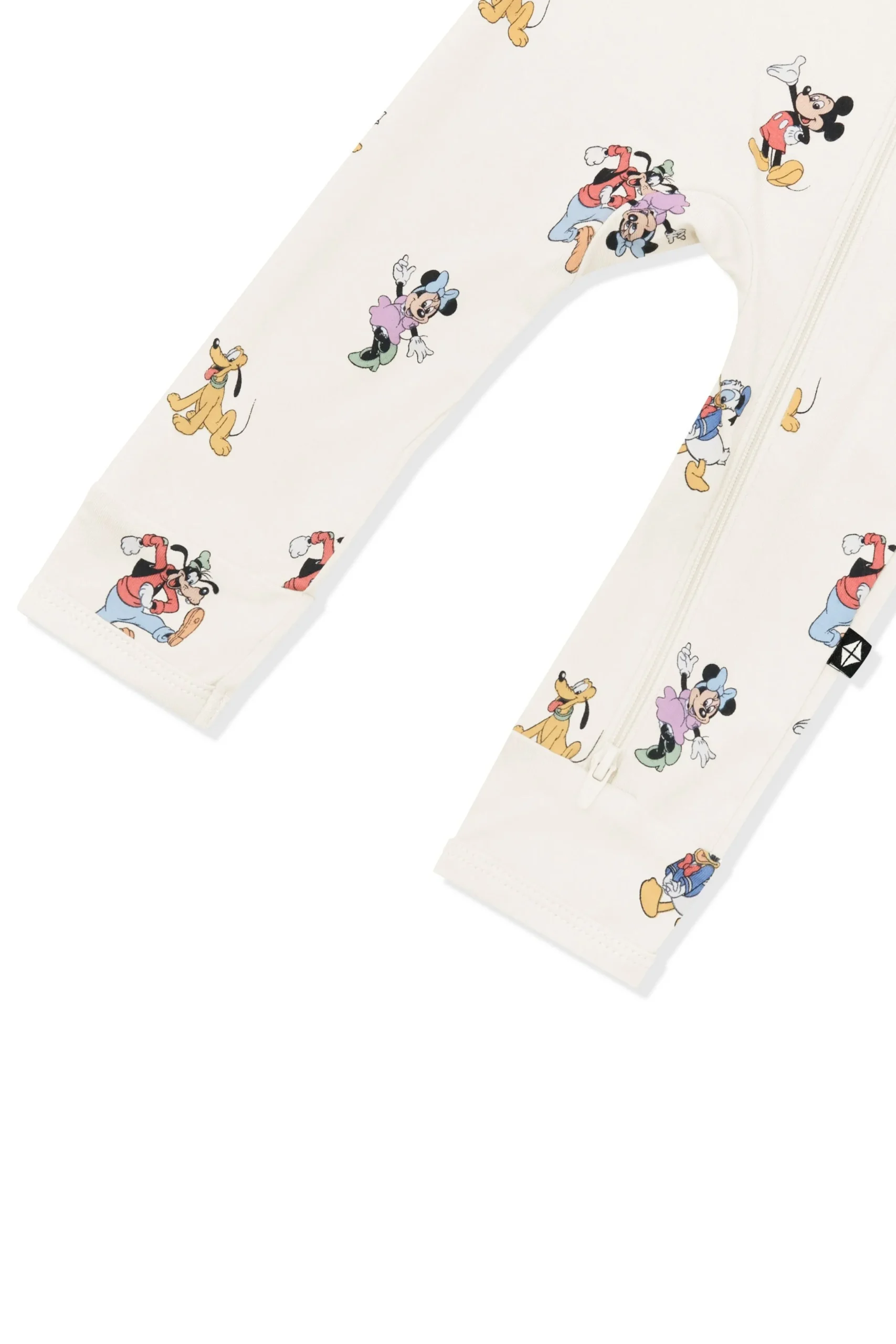 Zippered Romper in Mickey Mouse and Friends