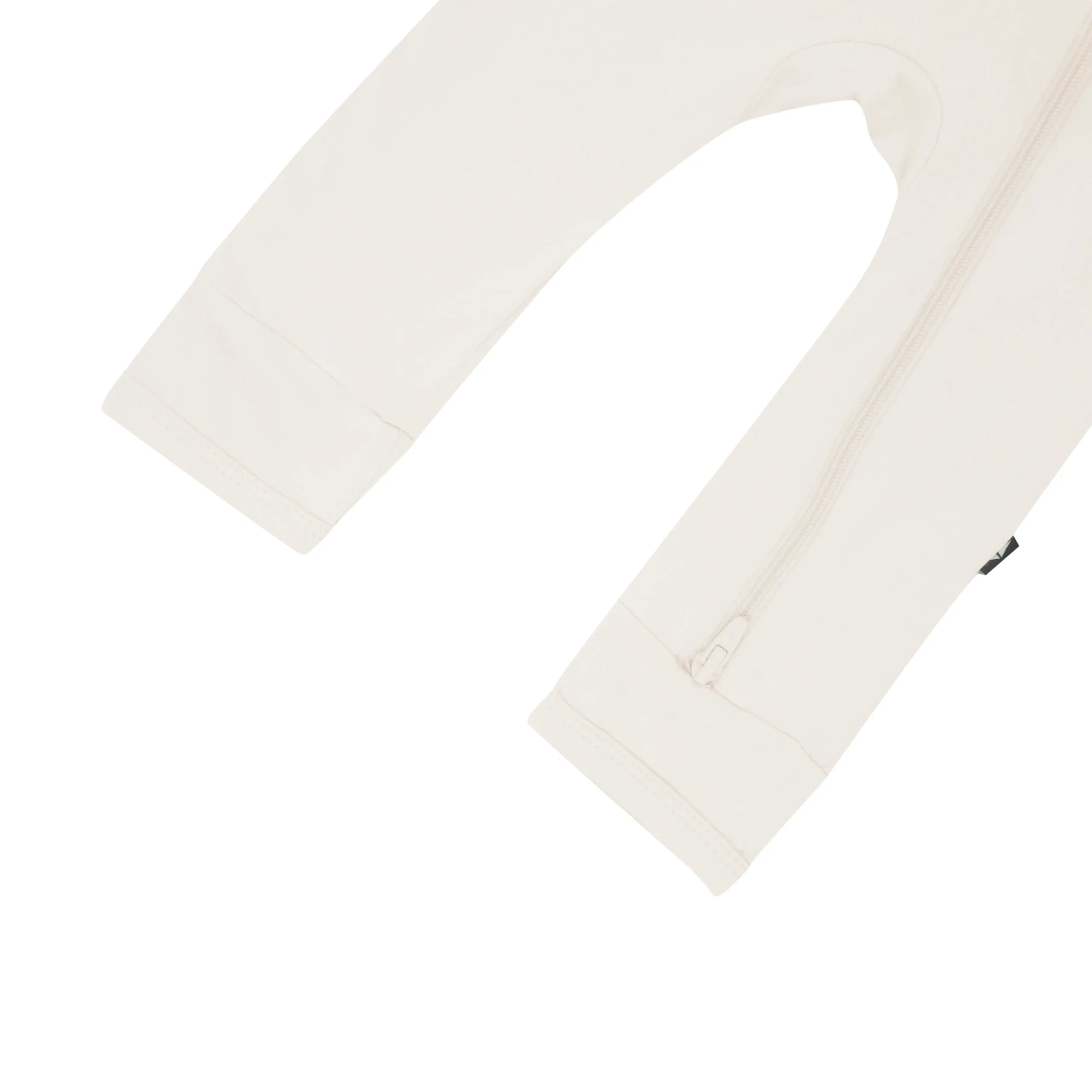 Zippered Romper in Oat