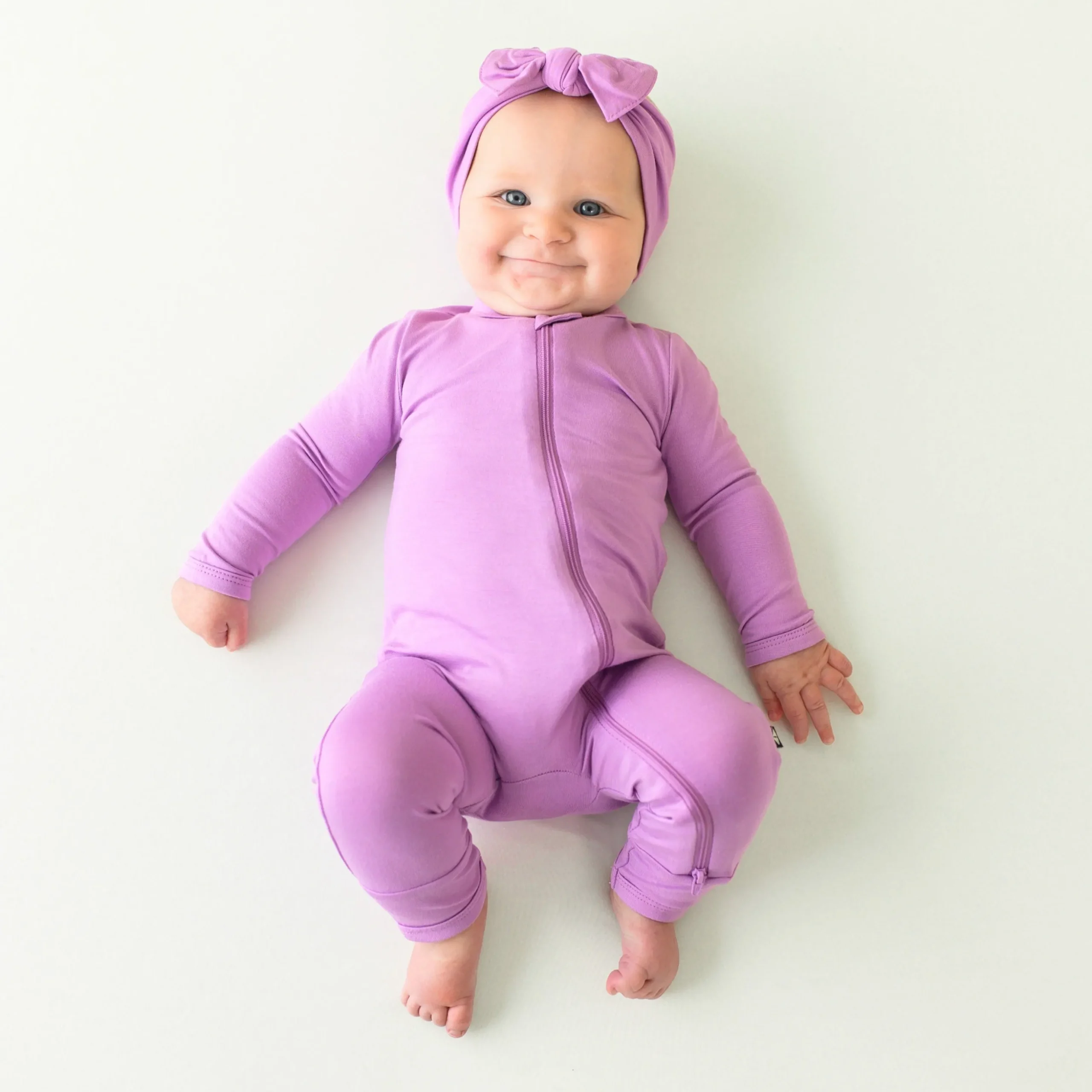 Zippered Romper in Poi