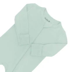 Zippered Romper in Sage