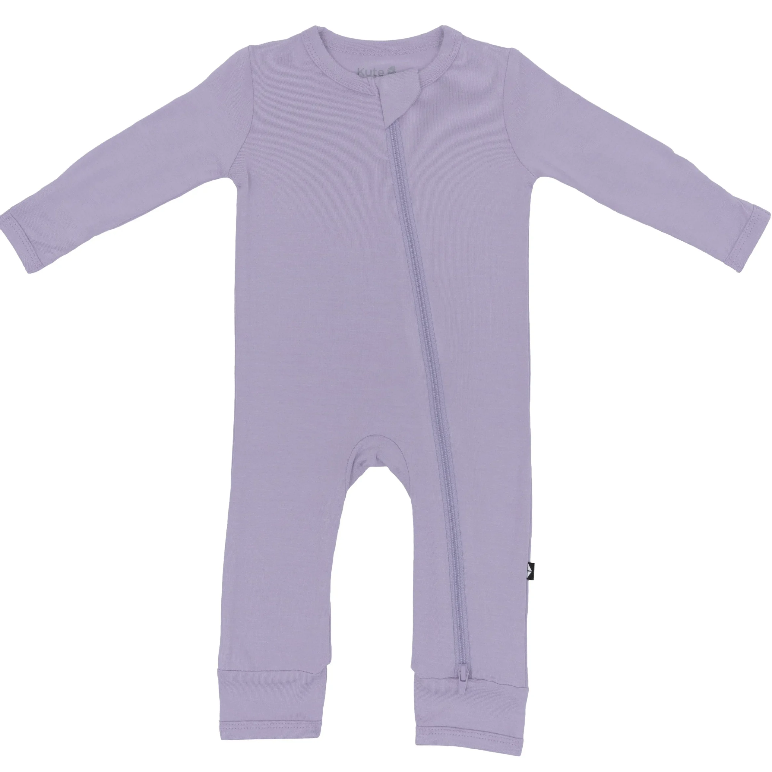 Zippered Romper in Taro