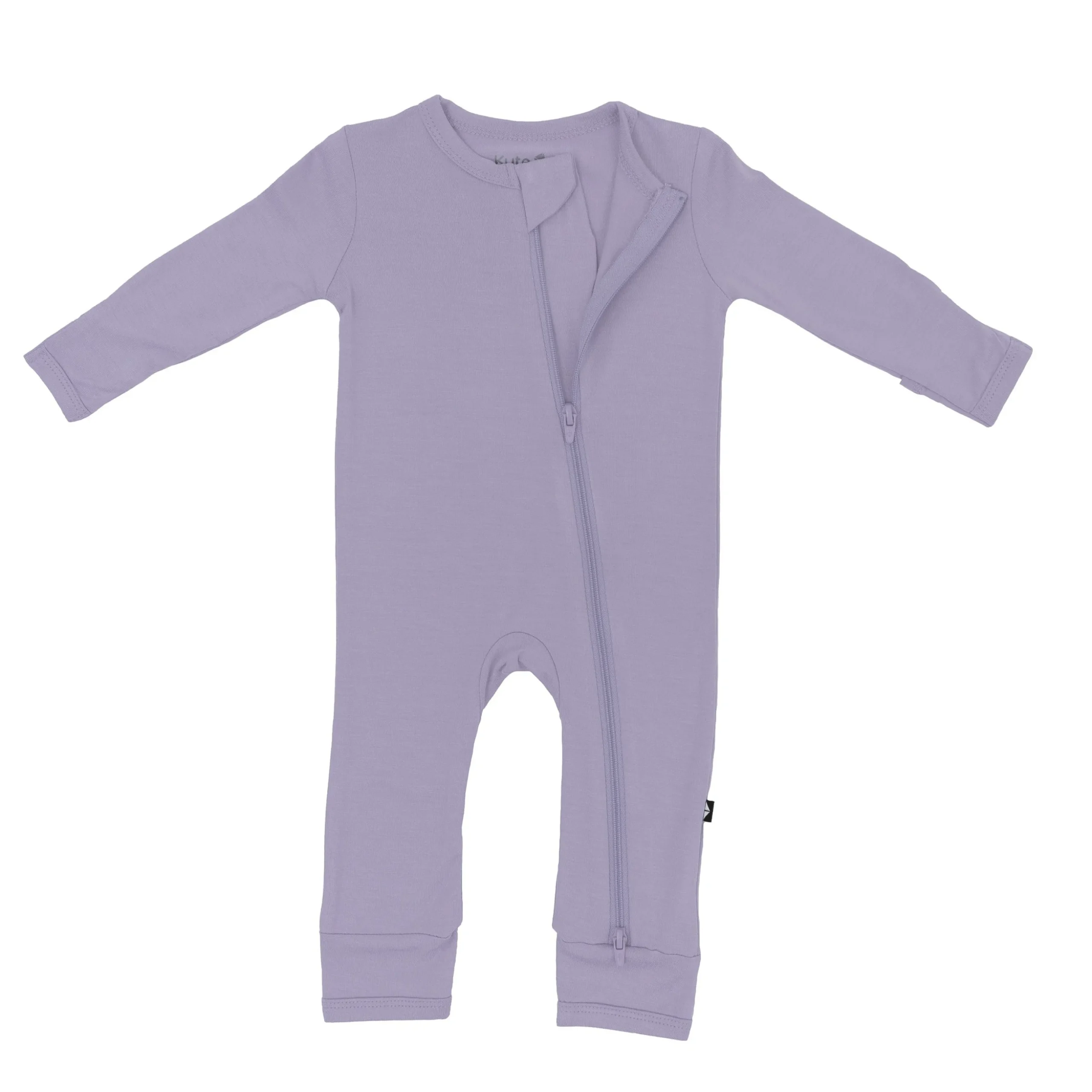 Zippered Romper in Taro