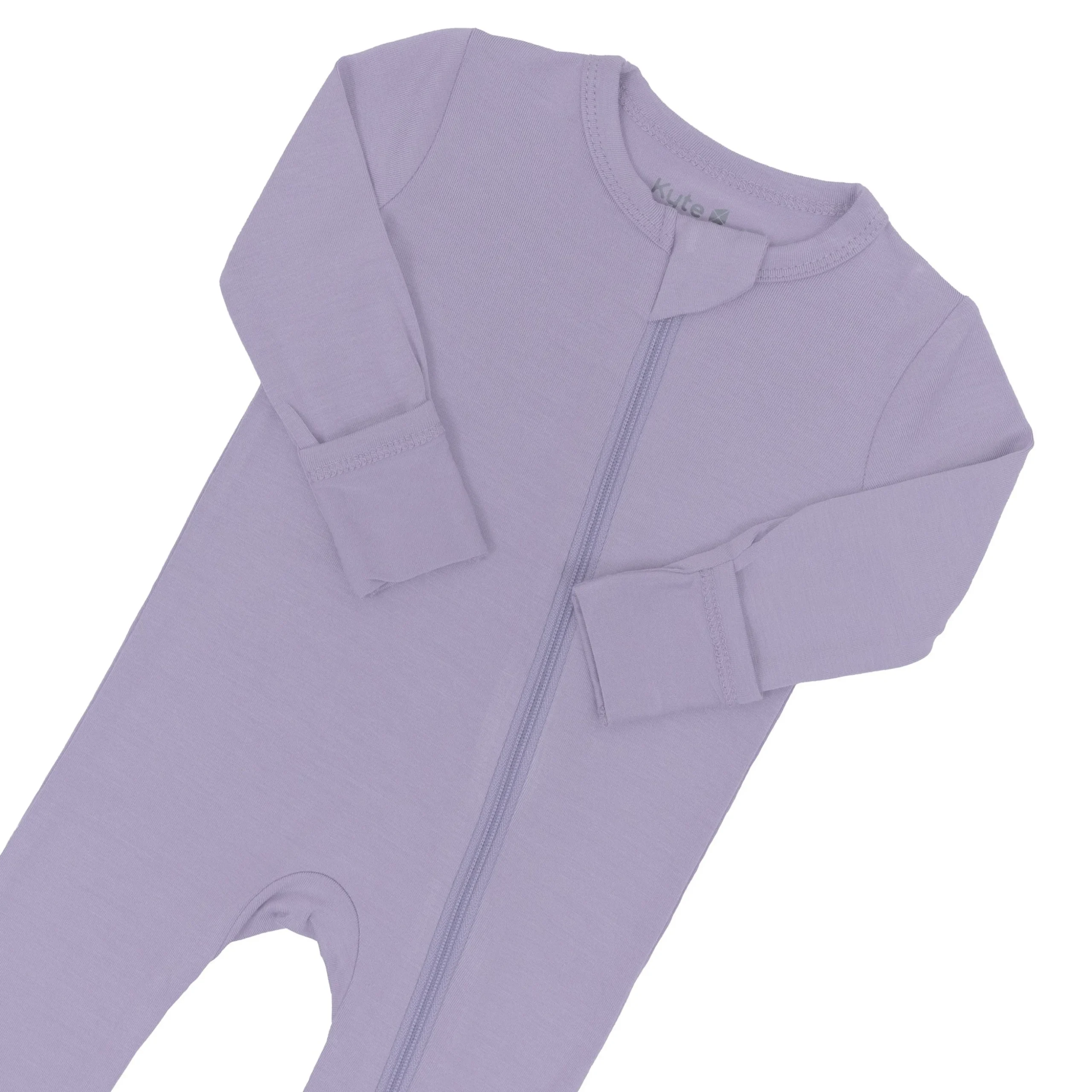 Zippered Romper in Taro