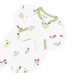 Zippered Romper in Wildflower