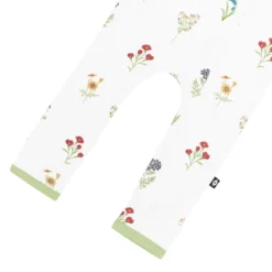 Zippered Romper in Wildflower