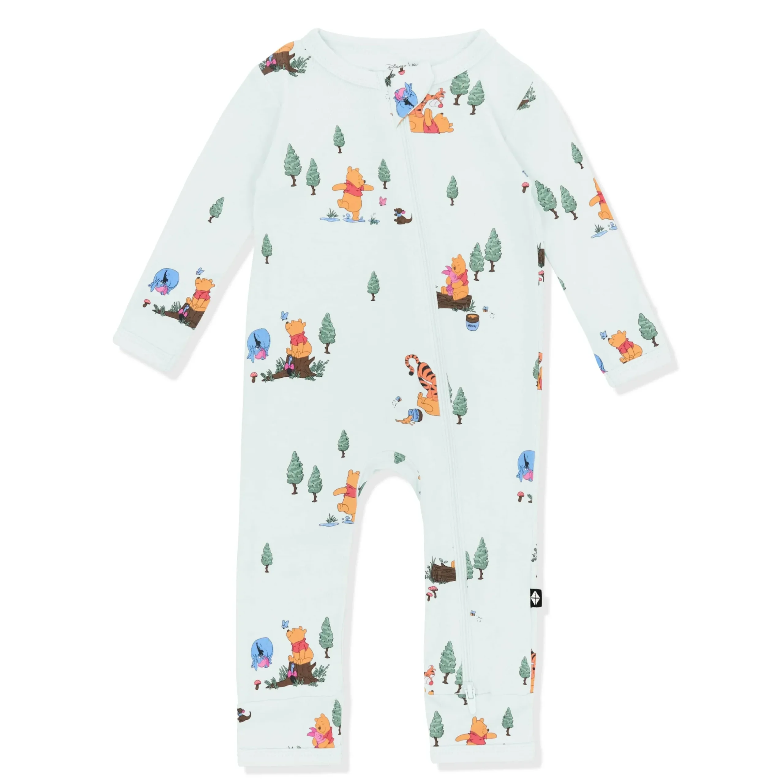 Zippered Romper in Winnie the Pooh Hundred Acre Wood