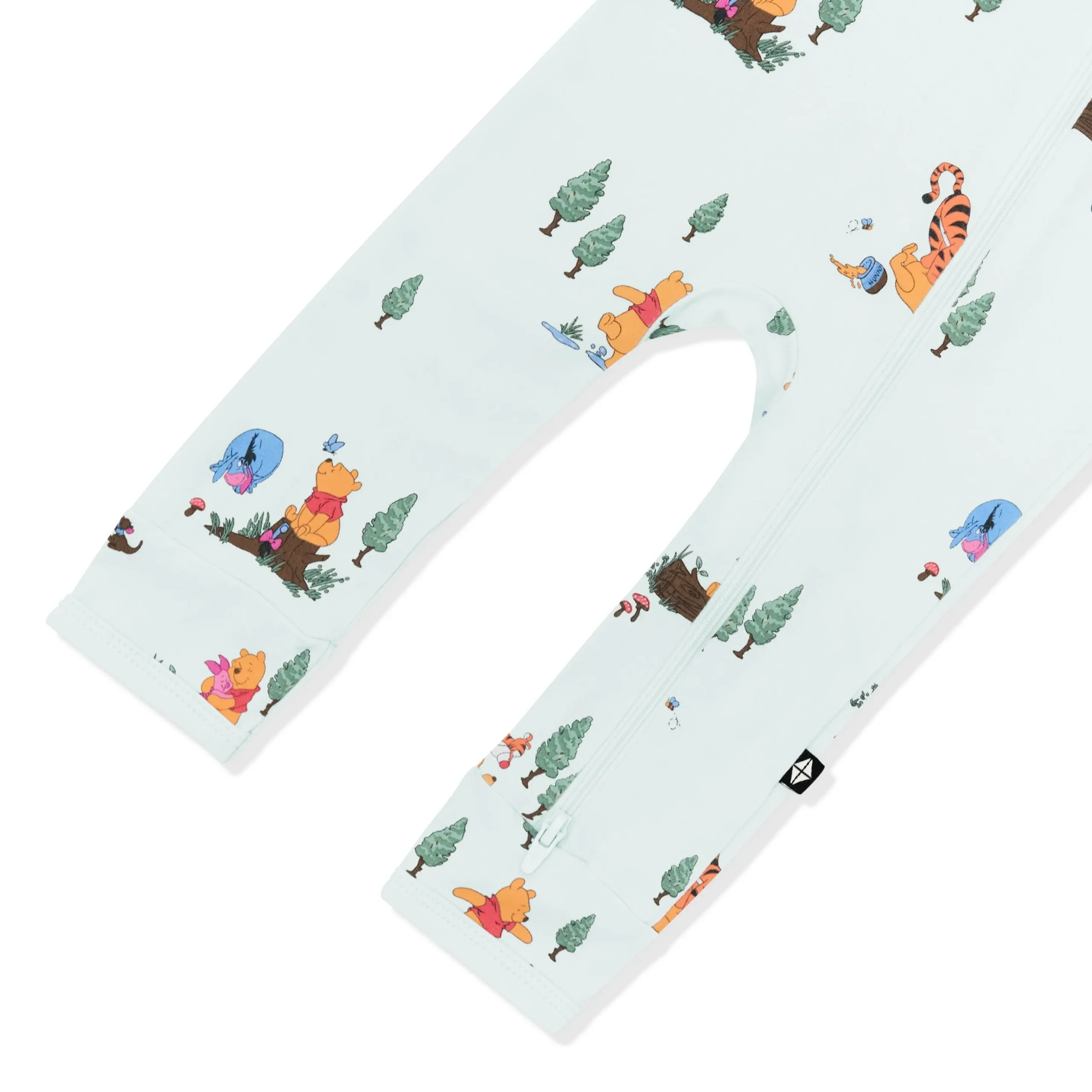 Zippered Romper in Winnie the Pooh Hundred Acre Wood