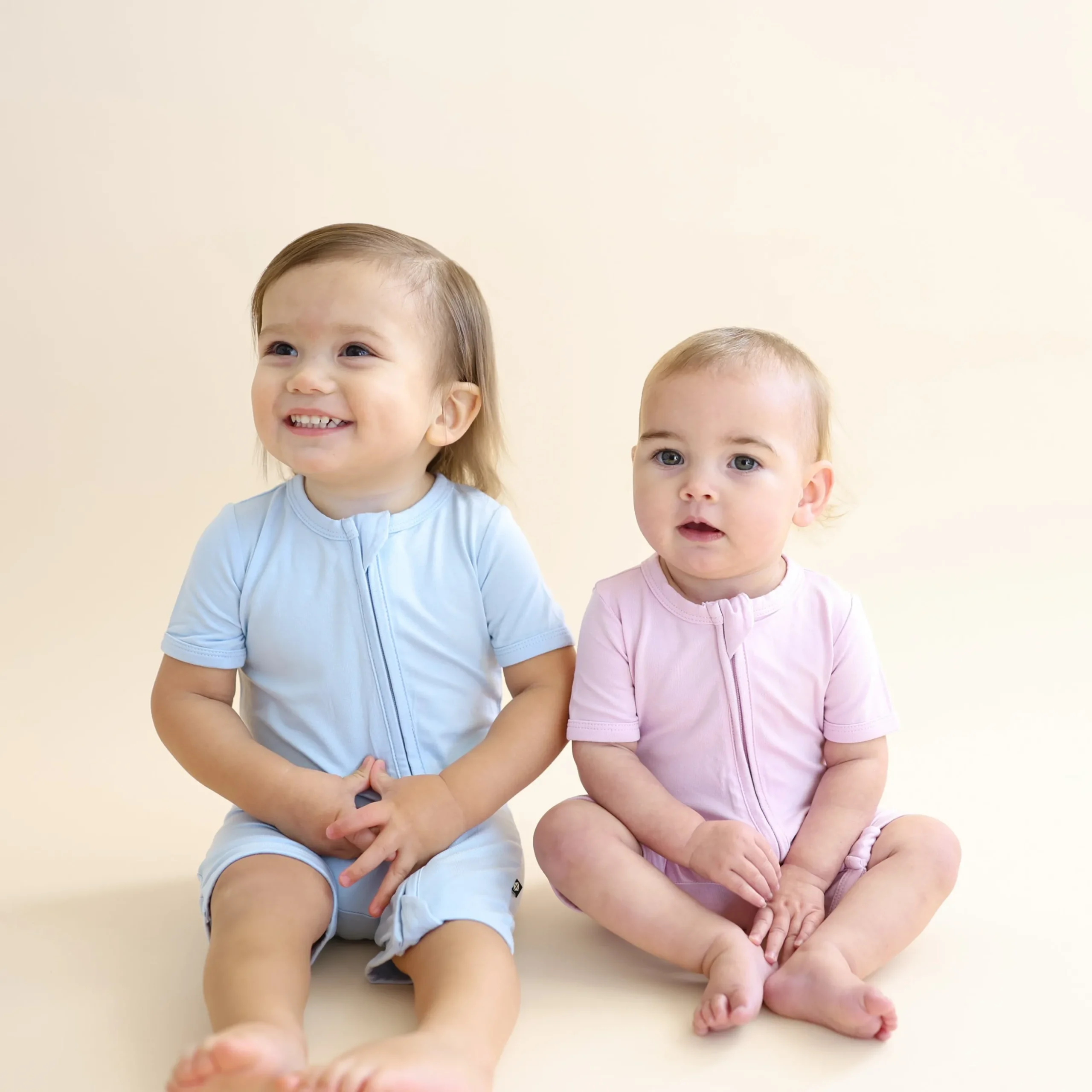 Zipper Shortall Romper in Thistle