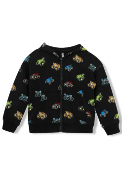 Zip-Up Hoodie in Monster Truck